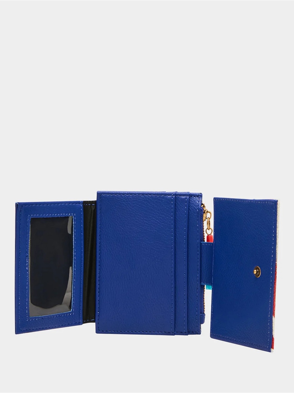 Betsey Johnson Red, White & Blue Star Betsey Wallet - Picture 5 of 7